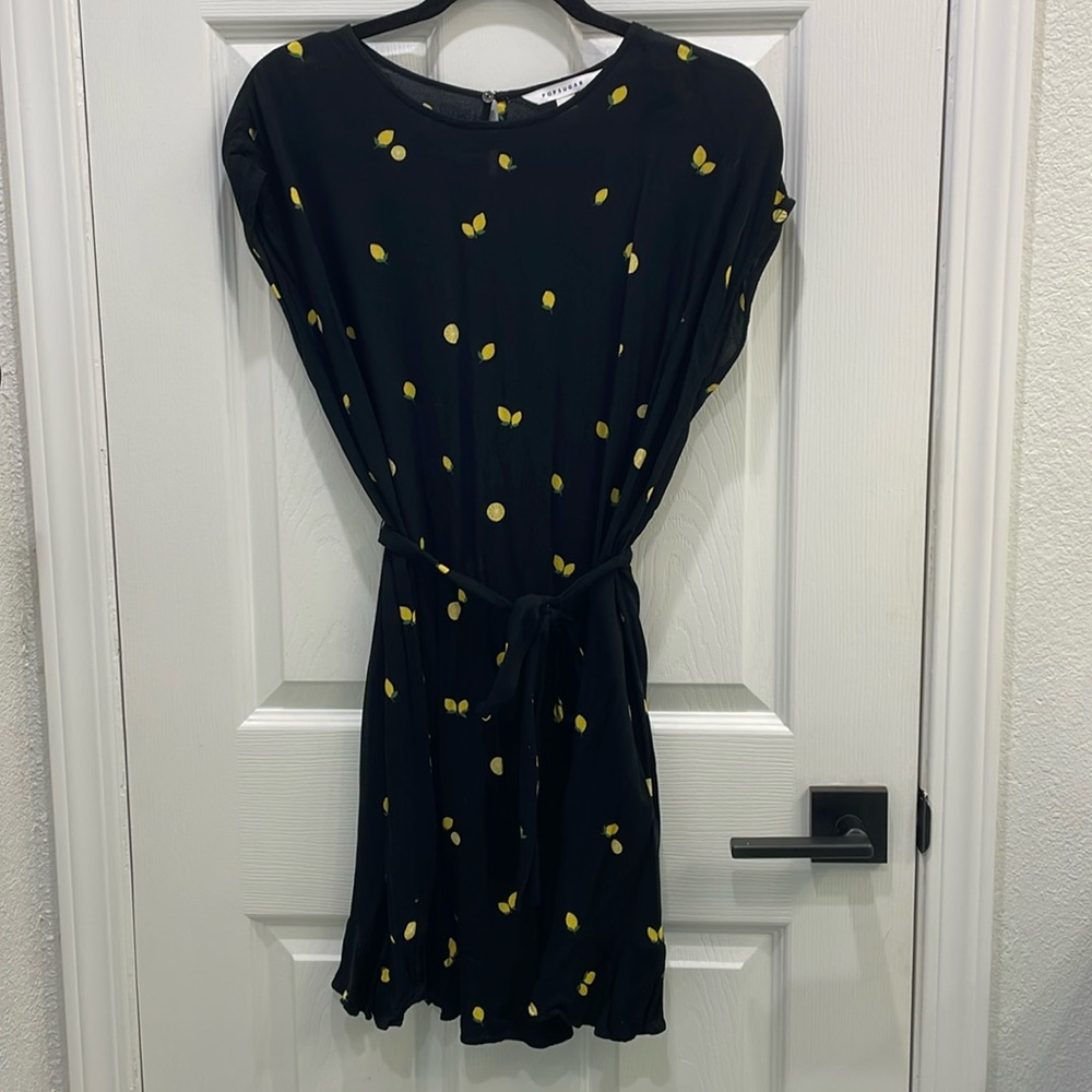 Lemon print Popsugar dress
